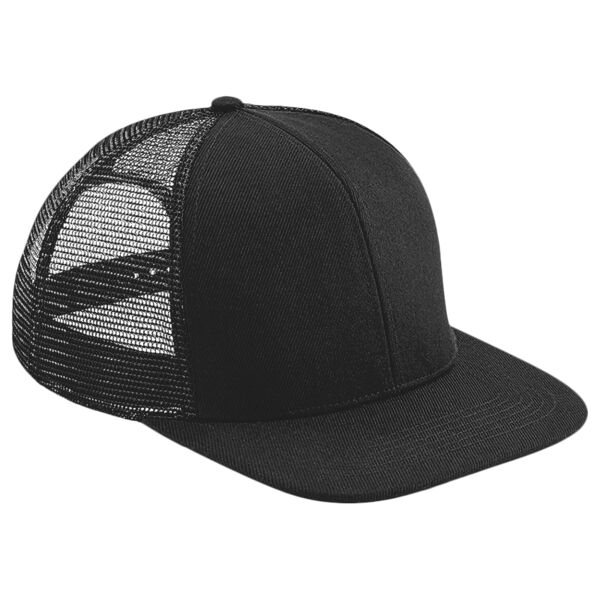Beechfield Original Flat Peak 6 Panel Trucker Cap Thumbnail