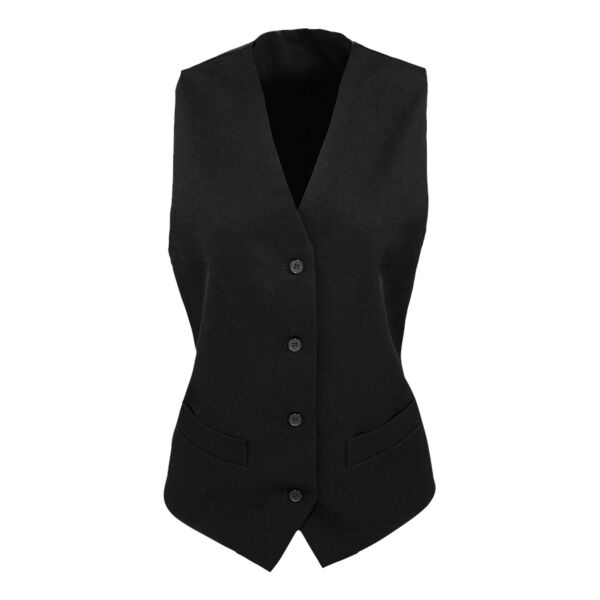 Premier Ladies Lined Waistcoat Thumbnail