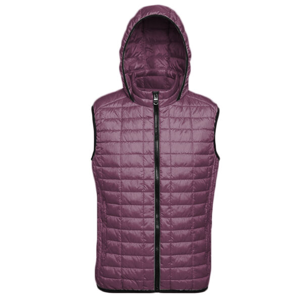 Honeycomb hooded gilet Thumbnail