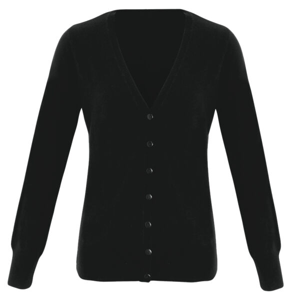 Premier Ladies Essential Acrylic V Neck Cardigan Thumbnail