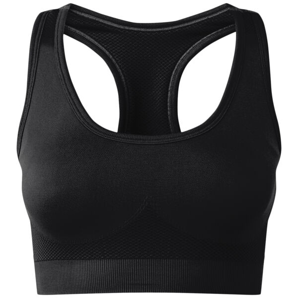 TriDri® seamless '3D fit' multi-sport sculpt solid colour bra Thumbnail