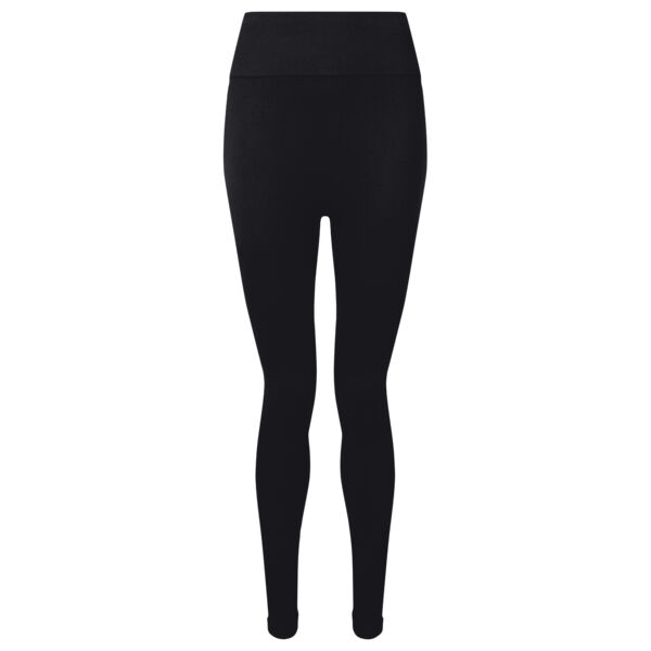 Women's TriDri® seamless '3D fit' multi-sport sculpt solid colour leggings Thumbnail