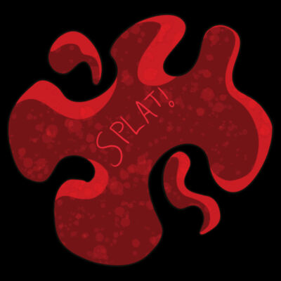 Blood Splat - Hooded Sweater Design