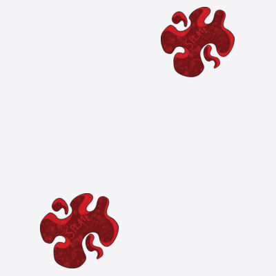 Blood Splat - Tee Design